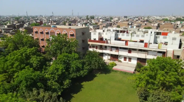 اساتذہ کرام کی رہائش گاہیں فضائی مناظر