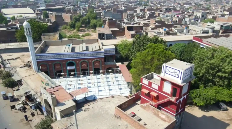 جامع مسجد کے فضائی مناظر Jamia Ul Uloom Multan