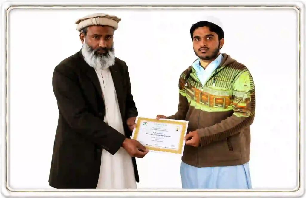 Posion Holder Students Jamia Ul Uloom Multan