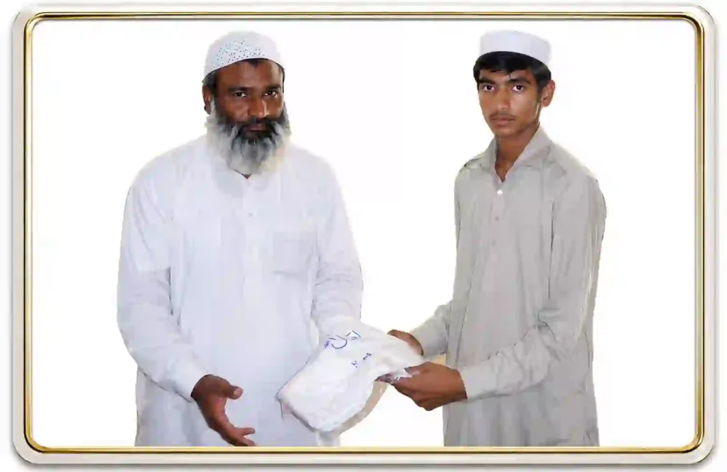 Posion Holder Students Jamia Ul Uloom Multan